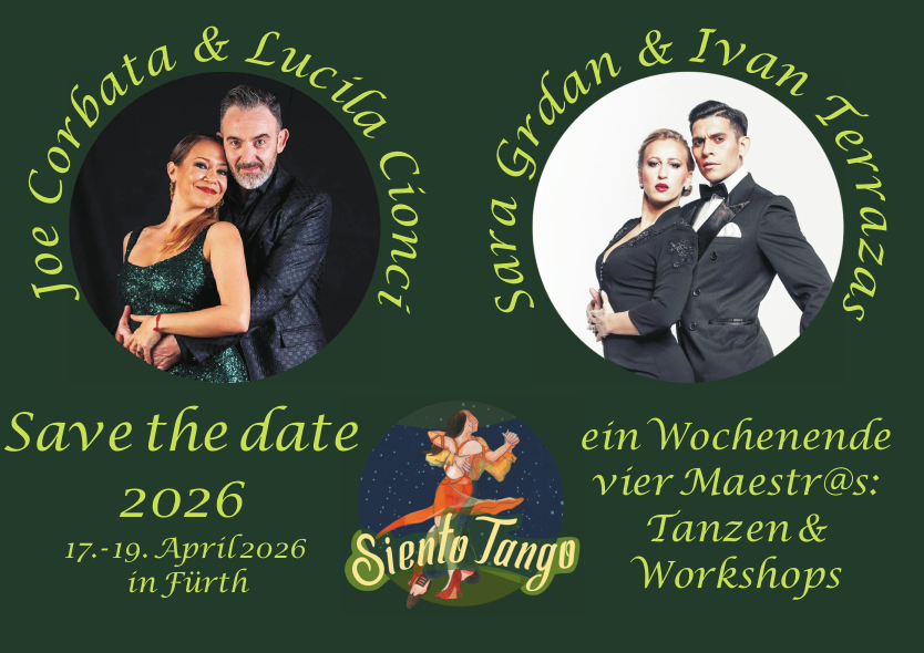 Save The Date Siento Tango 2026